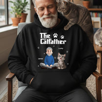 The Dogfather Catfather - Personalized Hoodie