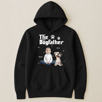 The Dogfather Catfather - Personalized Hoodie