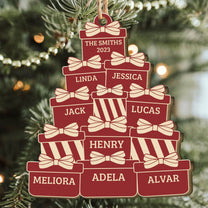 The Family Name - Personalized Wooden Ornament