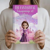 The Fantastical Imaginings Notebook For Kid - Personalized Hardcover Journal