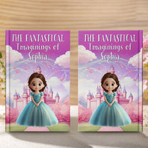 The Fantastical Imaginings Notebook For Kid - Personalized Hardcover Journal
