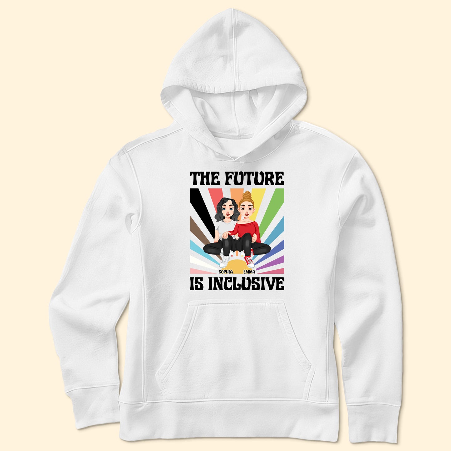 The Future is Inclusive Love Pride Month - Personalized Shirt