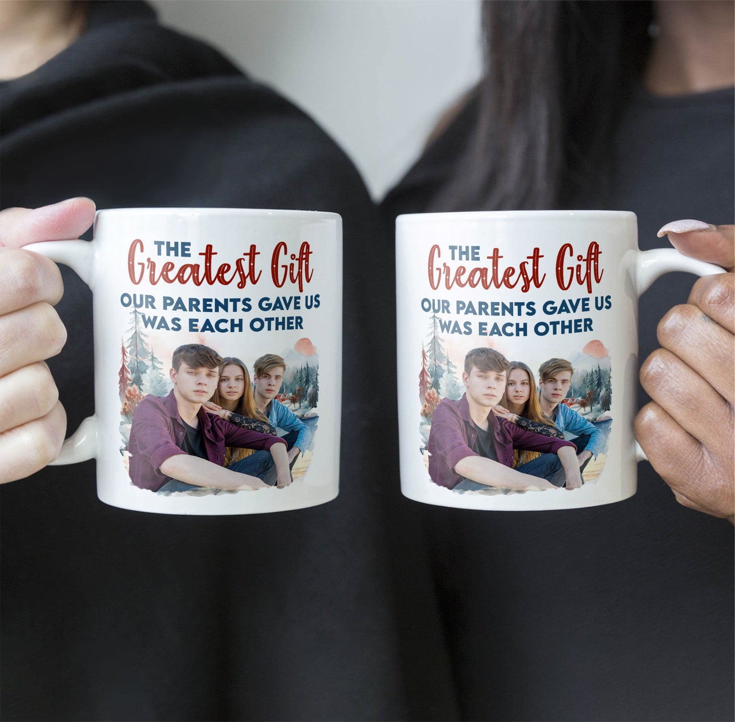 The Gift Our Parents Gave - Personalized Photo Mug