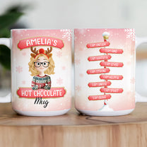 Kid Hot Chocolate Christmas - Personalized Mug
