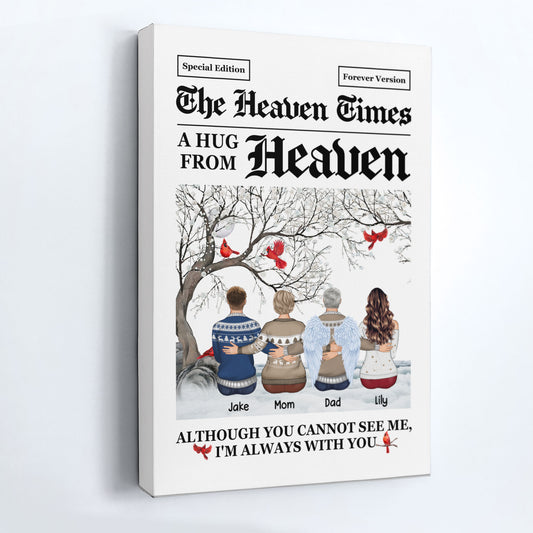 The Heaven Times I'm Always With You - Personalized Poster/Canvas/Wall Art