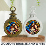 The Holy Family Christmas - Nativity Night - Personalized Lantern Night Light