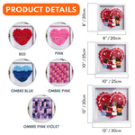 The Love Between A Mother And Daughters Is Forever - Personalized Flower Shadow Box