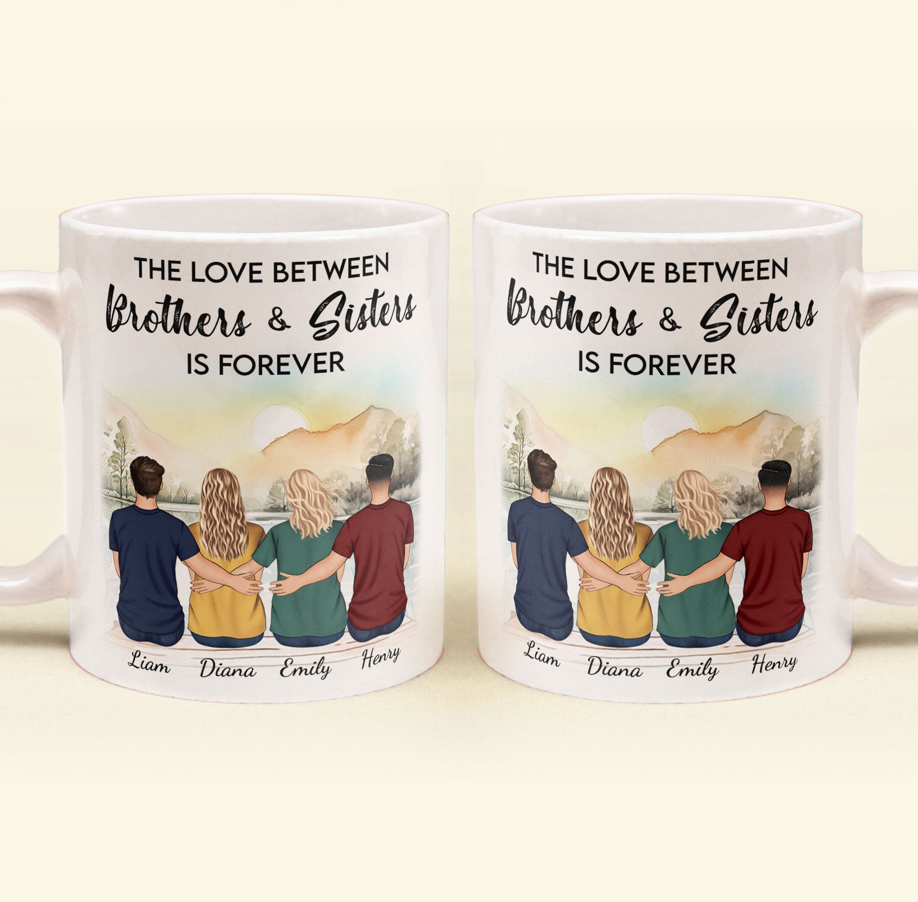 Braccialetto Rigido Inciso 'The Love Between A Brother & Sister Is Forever' – Regalo Per Sorella Da Fratello