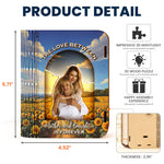 The Love Between Mother And Daughter - Personalized 3D Wooden Puzzle Photo Night Light