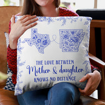 The Love Between Mother & Daughter - Personalized Pillow (Insert Included)