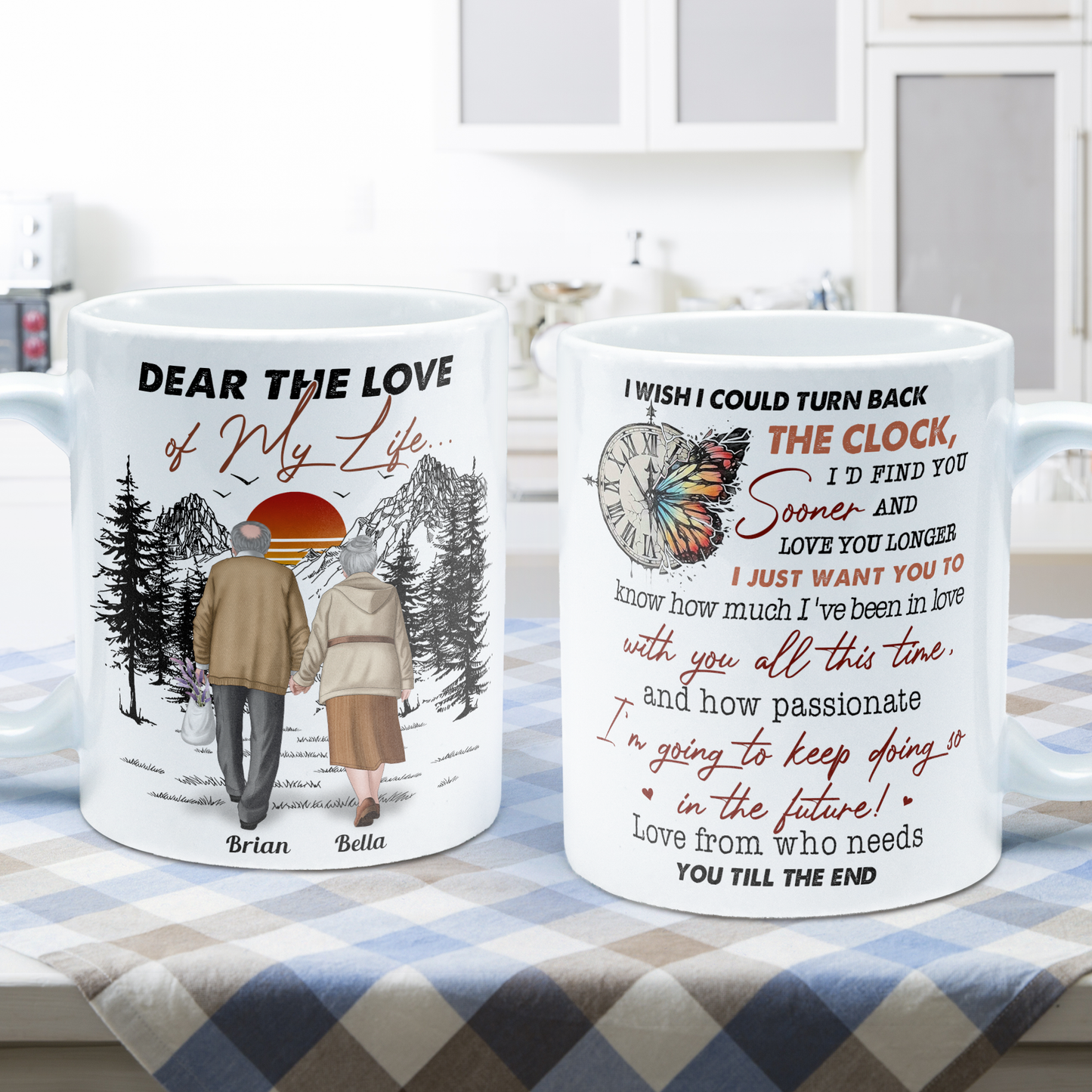 The Love Of My Life - Personalized Mug