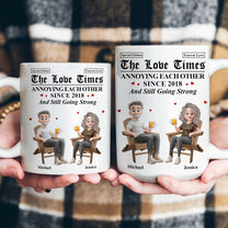 The Love Times Annoying Each Other Since - Personalized Mug