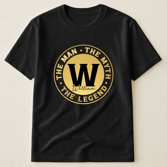 The Man The Myth The Legend Gift For Him - Personalized Shirt