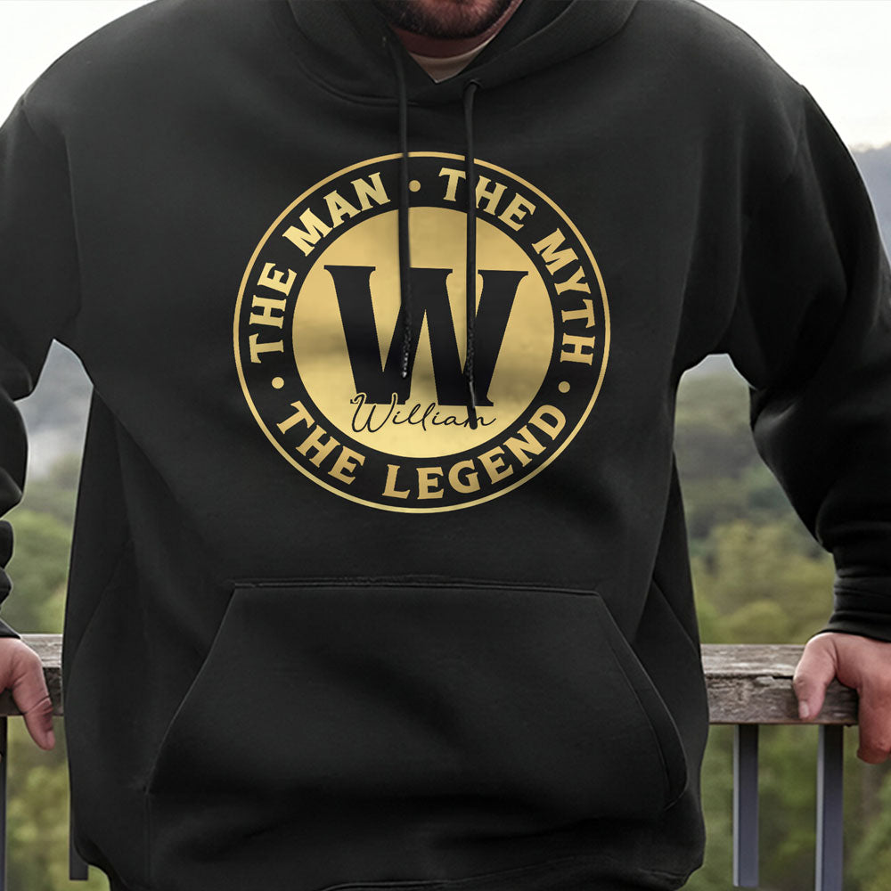 The Man The Myth The Legend Gift For Him - Personalized Shirt