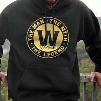 The Man The Myth The Legend Gift For Him - Personalized Shirt