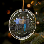 The Miles Don't Matter - Personalized Acrylic Ornament