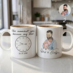 The Moment You Became My Dad Father's Day Gift For New Dad, Husband - Personalized Mug