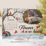 The Moment Your Heart Stopped Mine Changed Forever - Personalized Acrylic Photo Plaque
