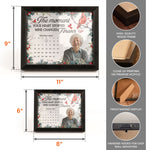 The Moment Your Heart Stopped Mine Changed Forever - Personalized Photo LED Shadow Box