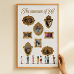 The Museum Of Us - Custom With Couple Photos - Personalized Photo Poster