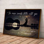 The Music Sounds Better With You - Personalized Poster