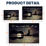 The Music Sounds Better With You - Personalized Poster