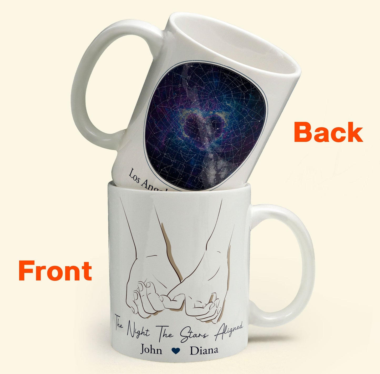 The Night The Stars Aligned - Personalized Mug