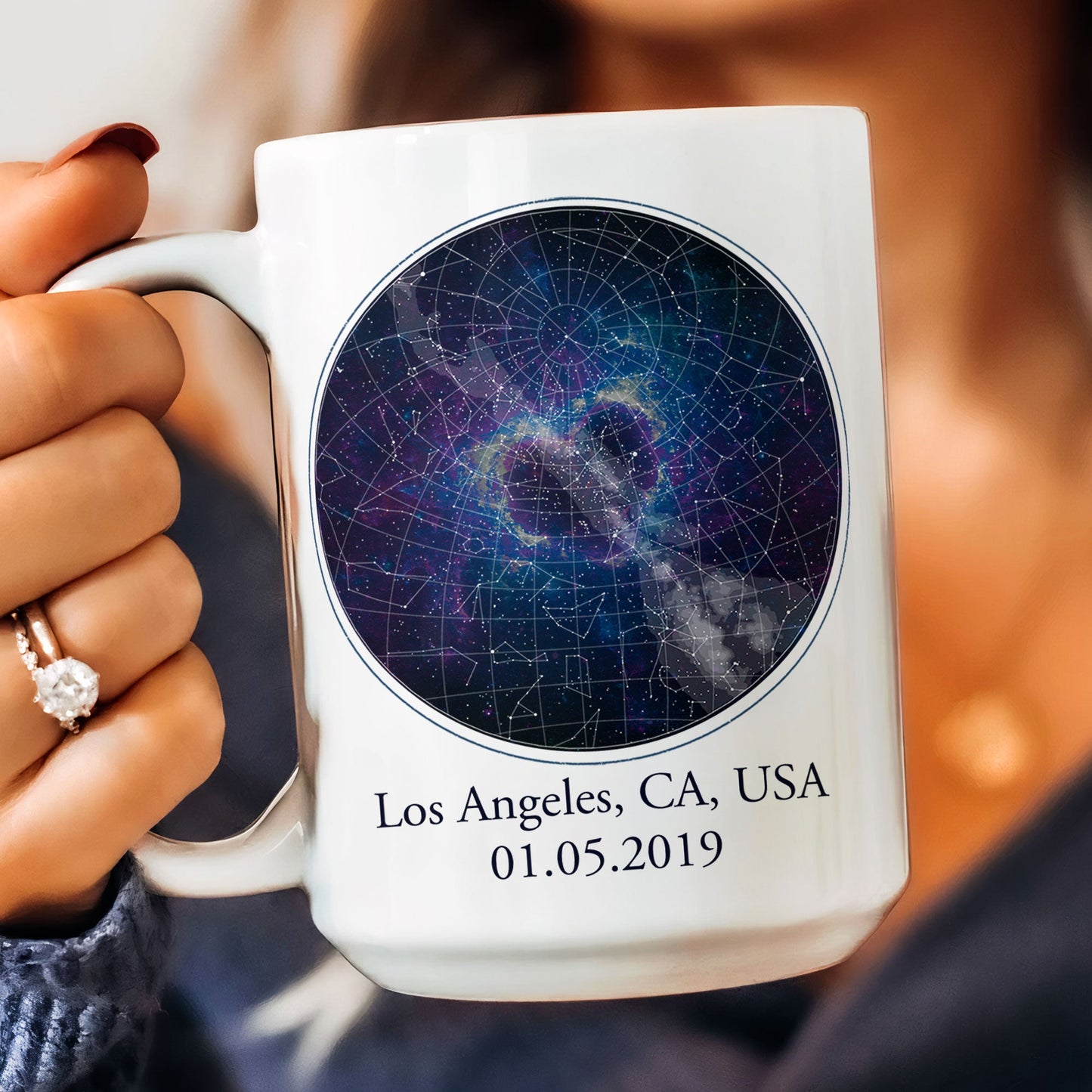 The Night The Stars Aligned - Personalized Mug