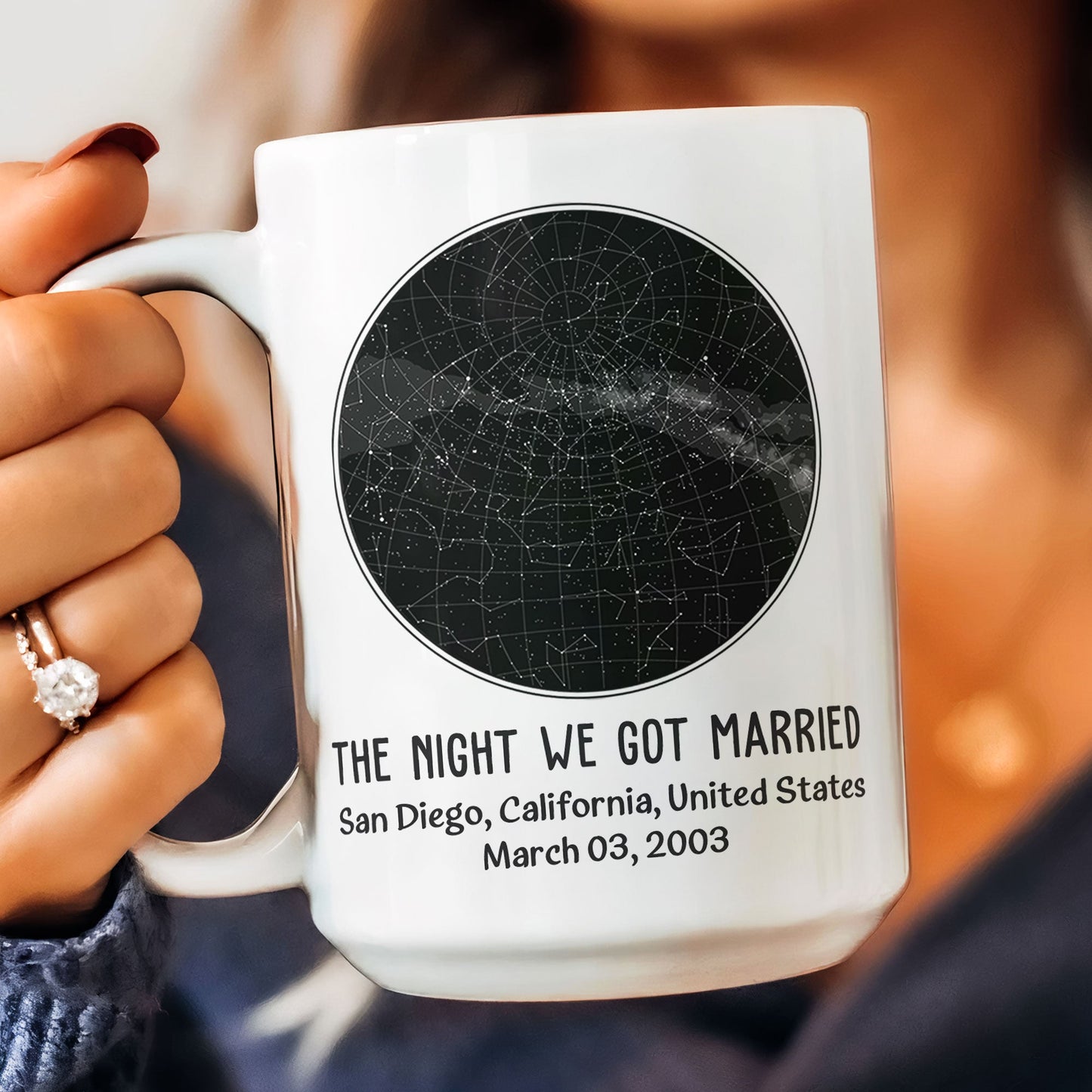 The Night We Got Married - Personalized Mug