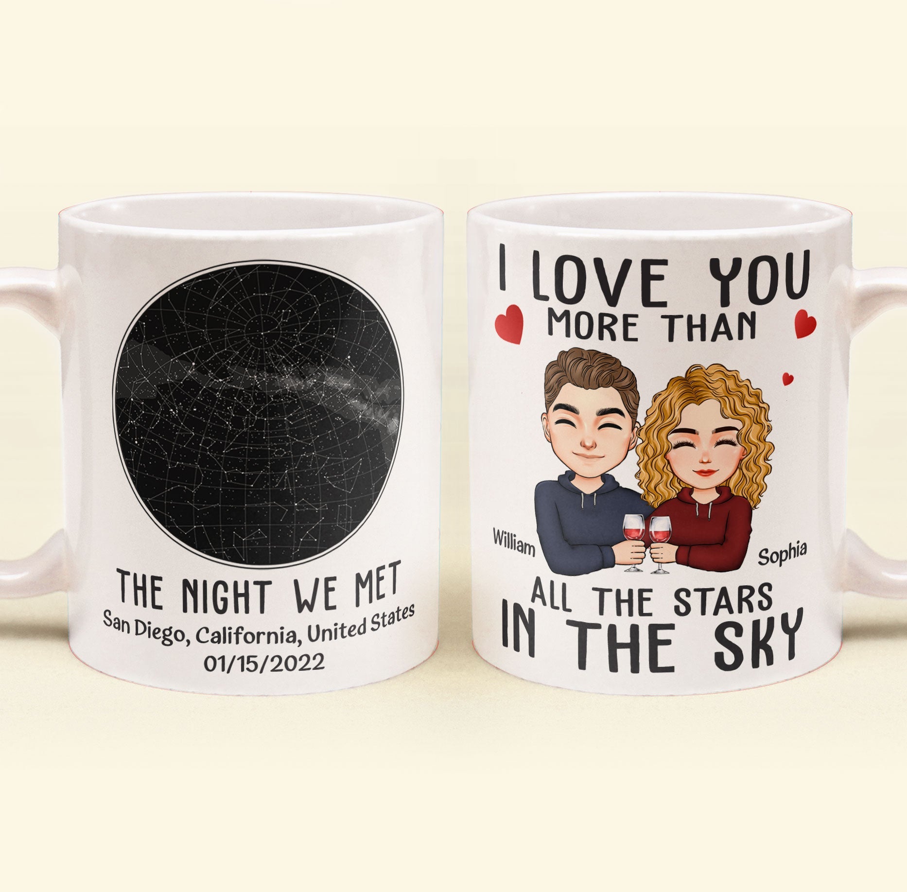 The Night We Met - Personalized Mug