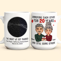 The Night We Got Married - Personalized Mug