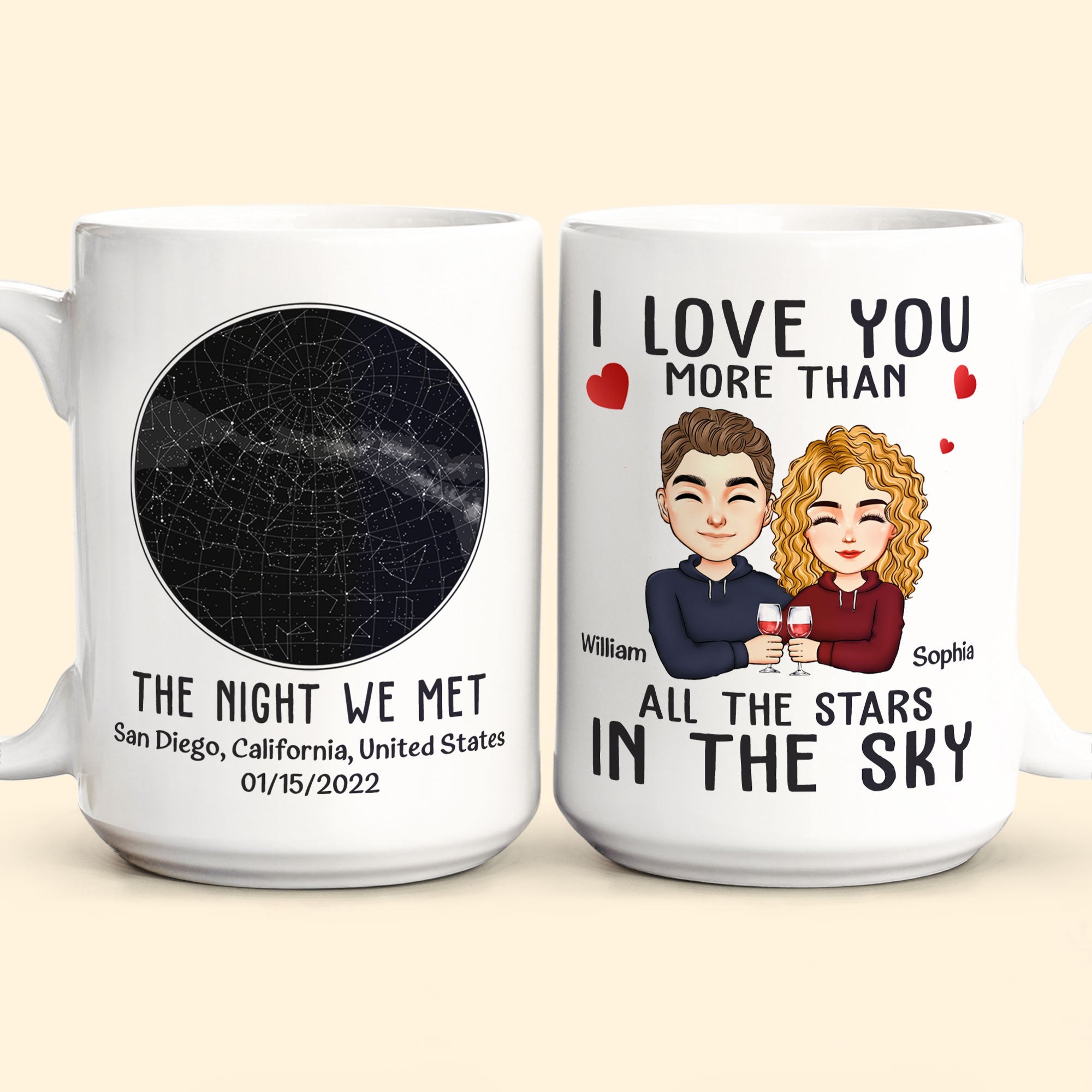 The Night We Met - Personalized Mug