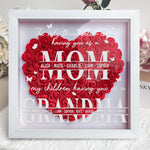 The Only Thing Better Than Having You As A Mom - Personalized Flower Shadow Box