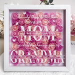 The Only Thing Better Than Having You As A Mom - Personalized Flower Shadow Box