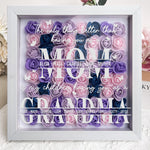 The Only Thing Better Than Having You As A Mom - Personalized Flower Shadow Box