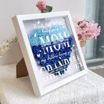 The Only Thing Better Than Having You As A Mom - Personalized Flower Shadow Box