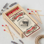 The Perfect Match - Couple Anniversary Gifts, Valentine's Day Gifts - Personalized Wooden Photo Matchbox