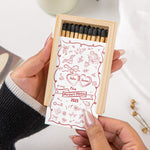 The Perfect Match - Couple Gifts - Personalized Wooden Matchbox