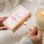 The Perfect Match - Couple Gifts - Personalized Wooden Matchbox