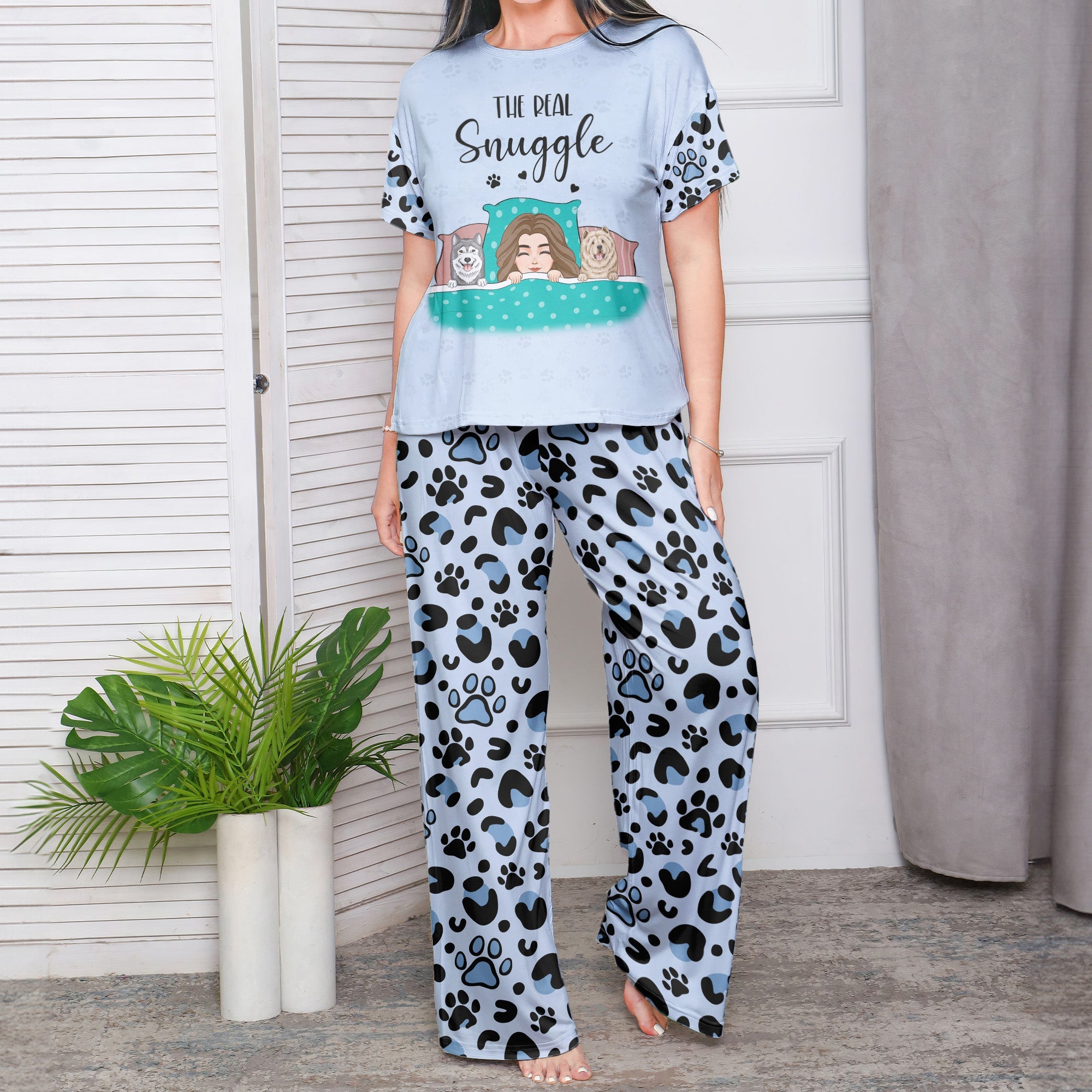 The Real Snuggle - Personalized Pajama Shorts Set