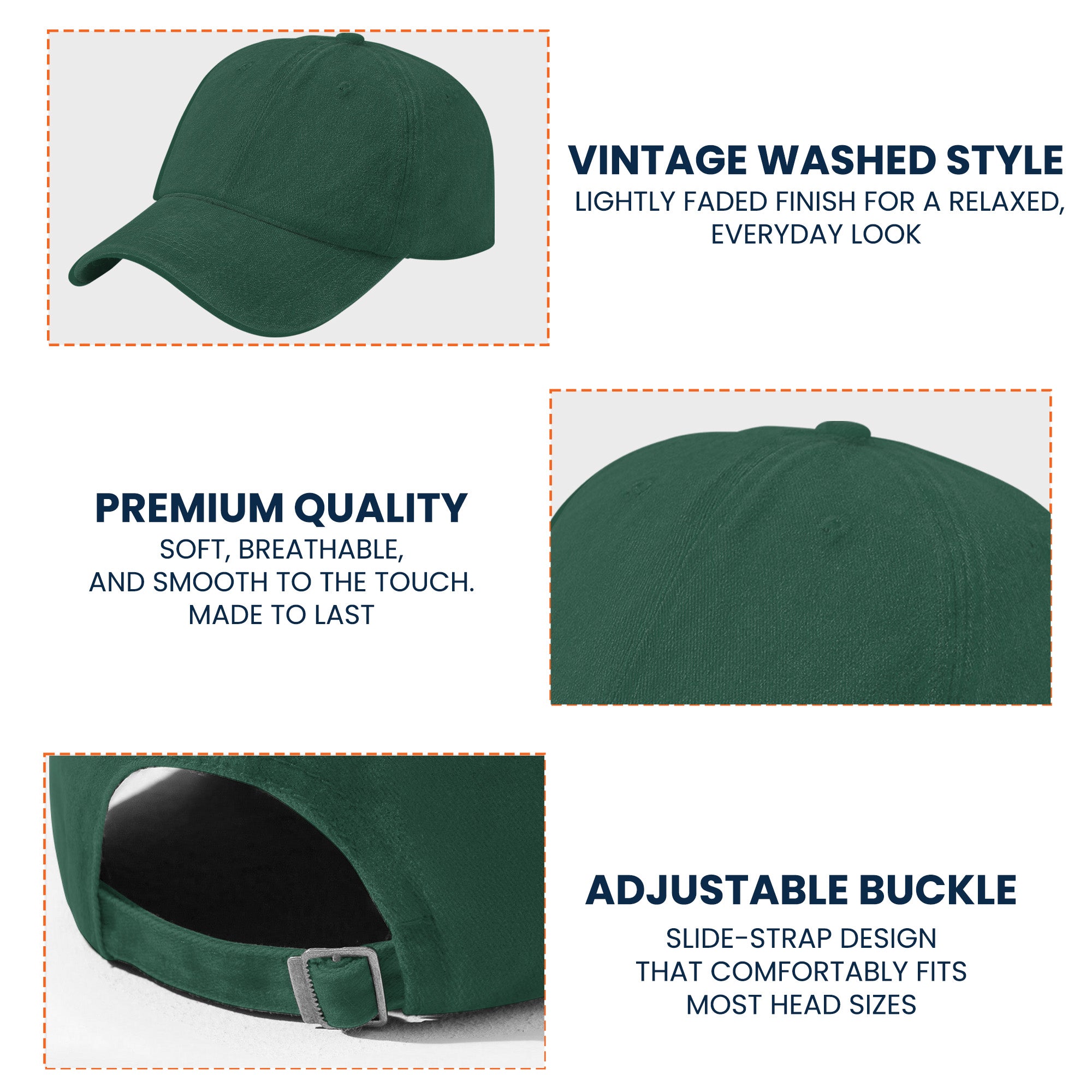The Treat Dealer - Personalized Distressed Denim Cap