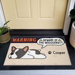 The Wiggle Butt - Personalized Doormat