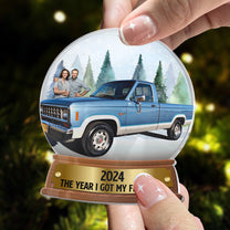 The Year I Got My First Car - Personalized Acrylic Photo Ornament