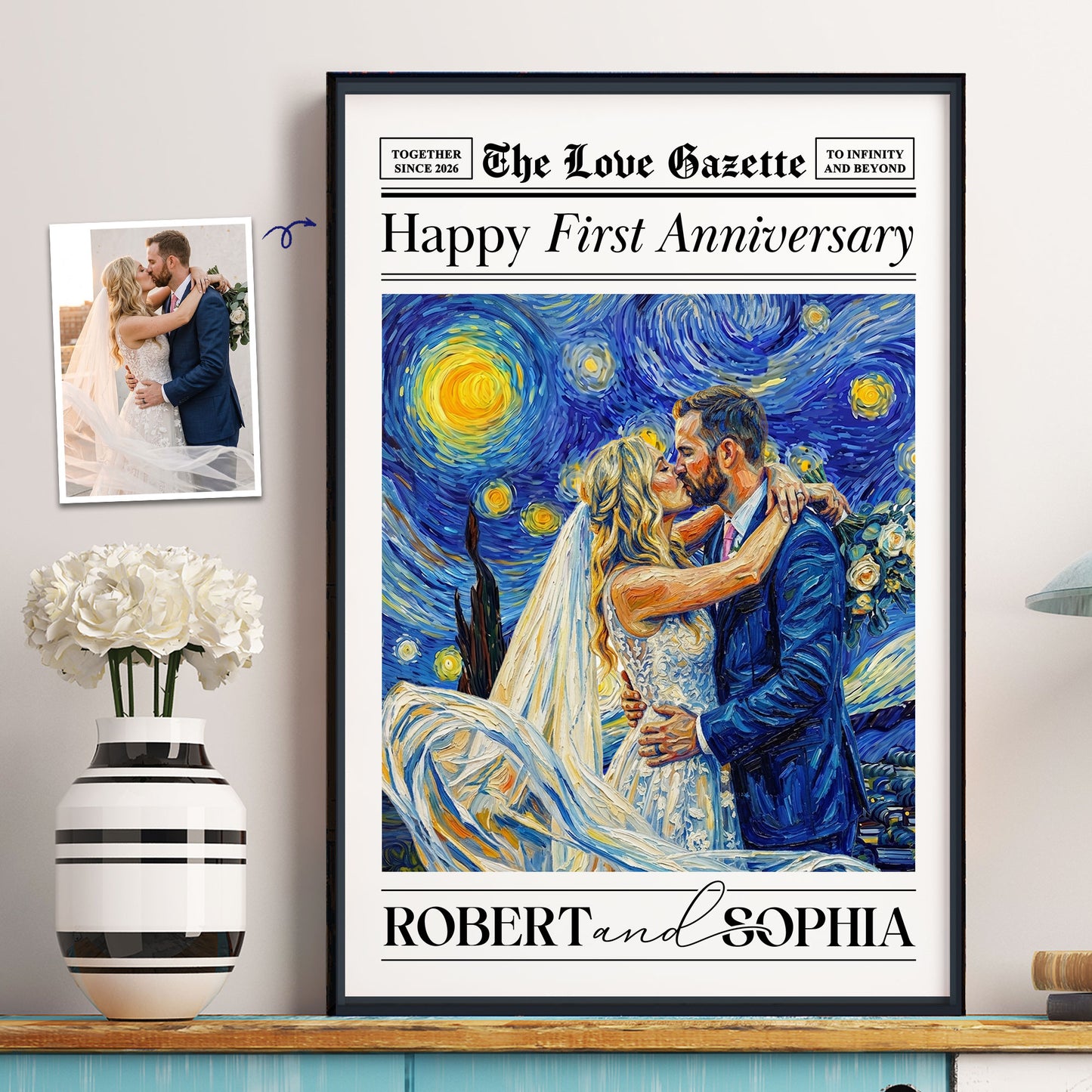 The-Anniversary-Times-First-Wedding-Anniversary-Van-Gogh-Art-Personalized-Poster-1