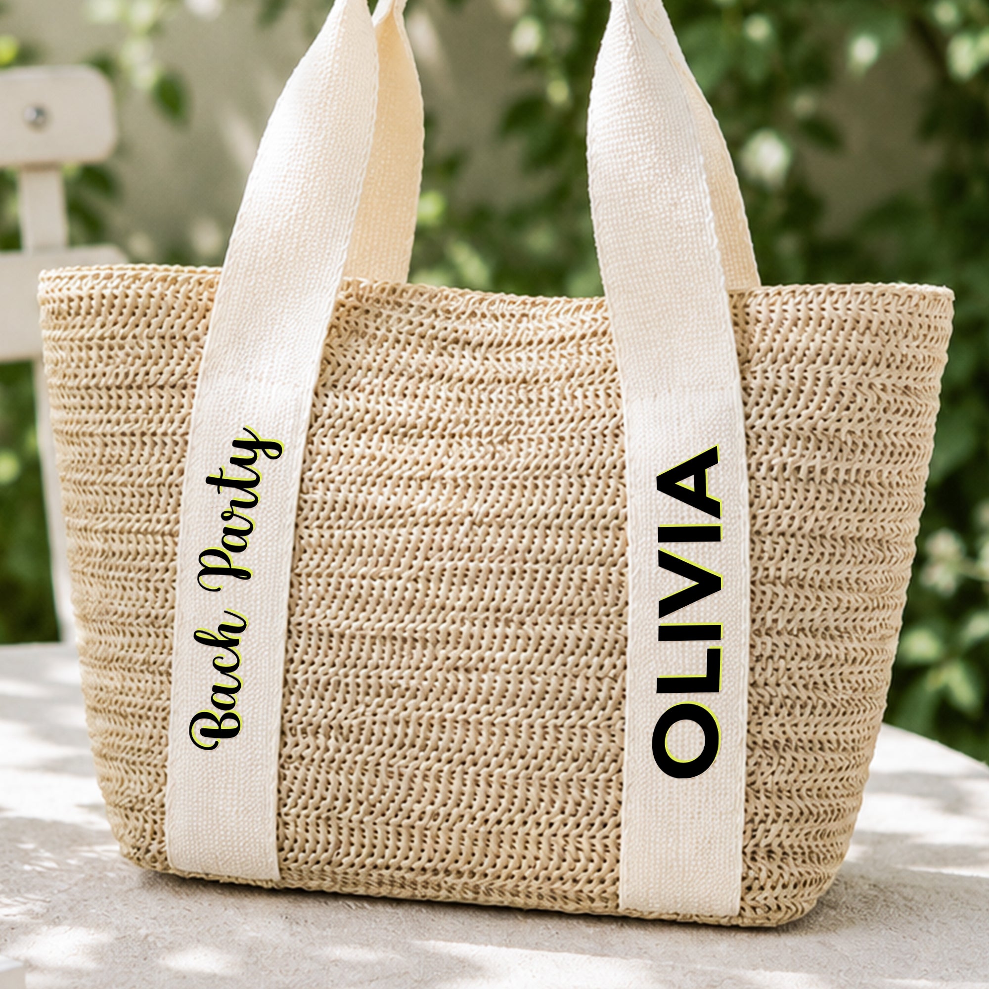 The-Bach-Club-Summer-Bachelor-Party-Gifts-For-Bridesmaids,-Bride-Personalized-Straw-Bag2