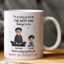 The-Best-Dad-Belongs-To-Me-Personalized-Mug-1