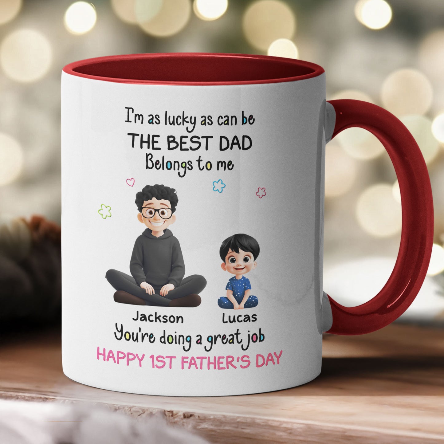 The-Best-Dad-Belongs-To-Me-Personalized-Mug-4