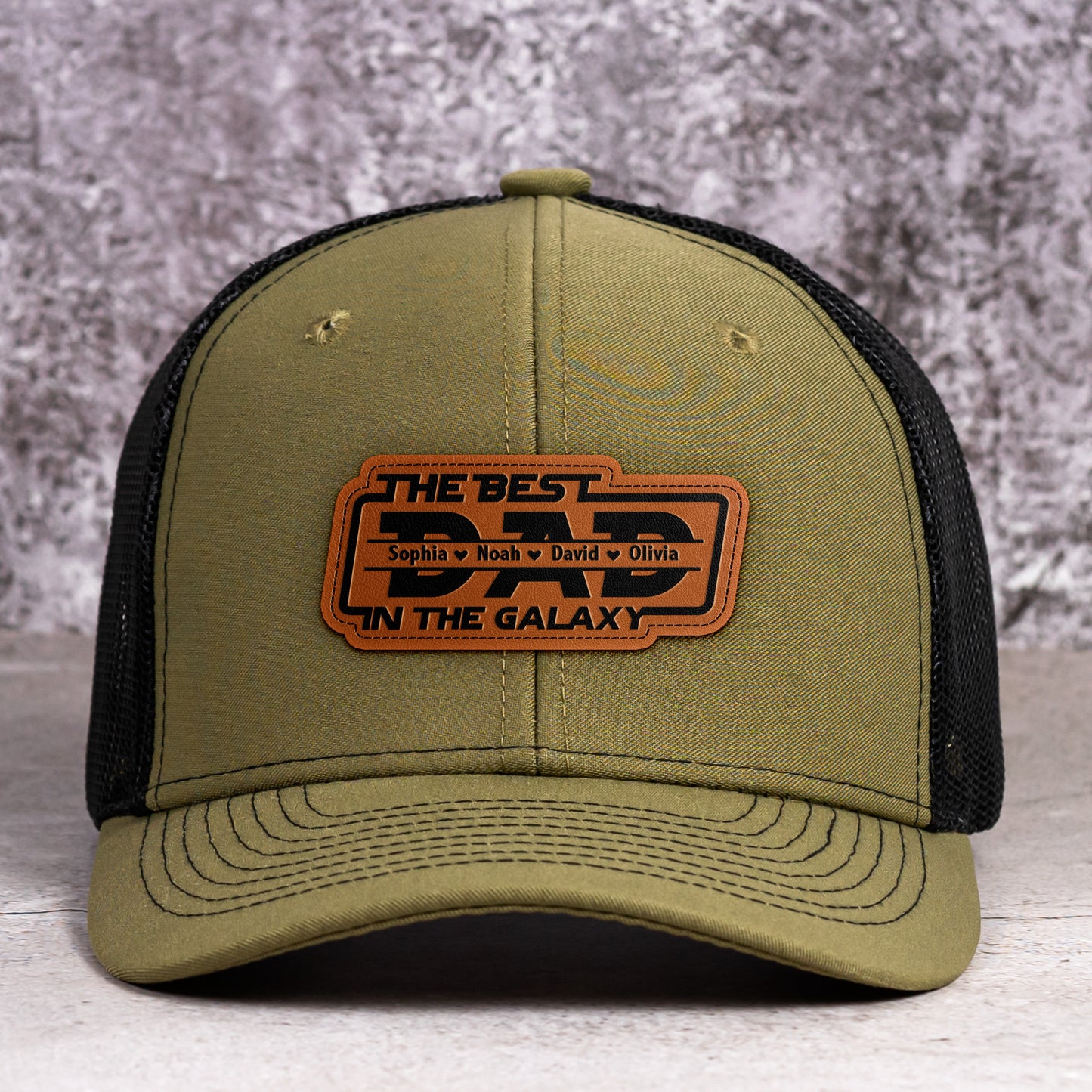 The-Best-Dad-In-The-Galaxy-Personalized-Cap-1