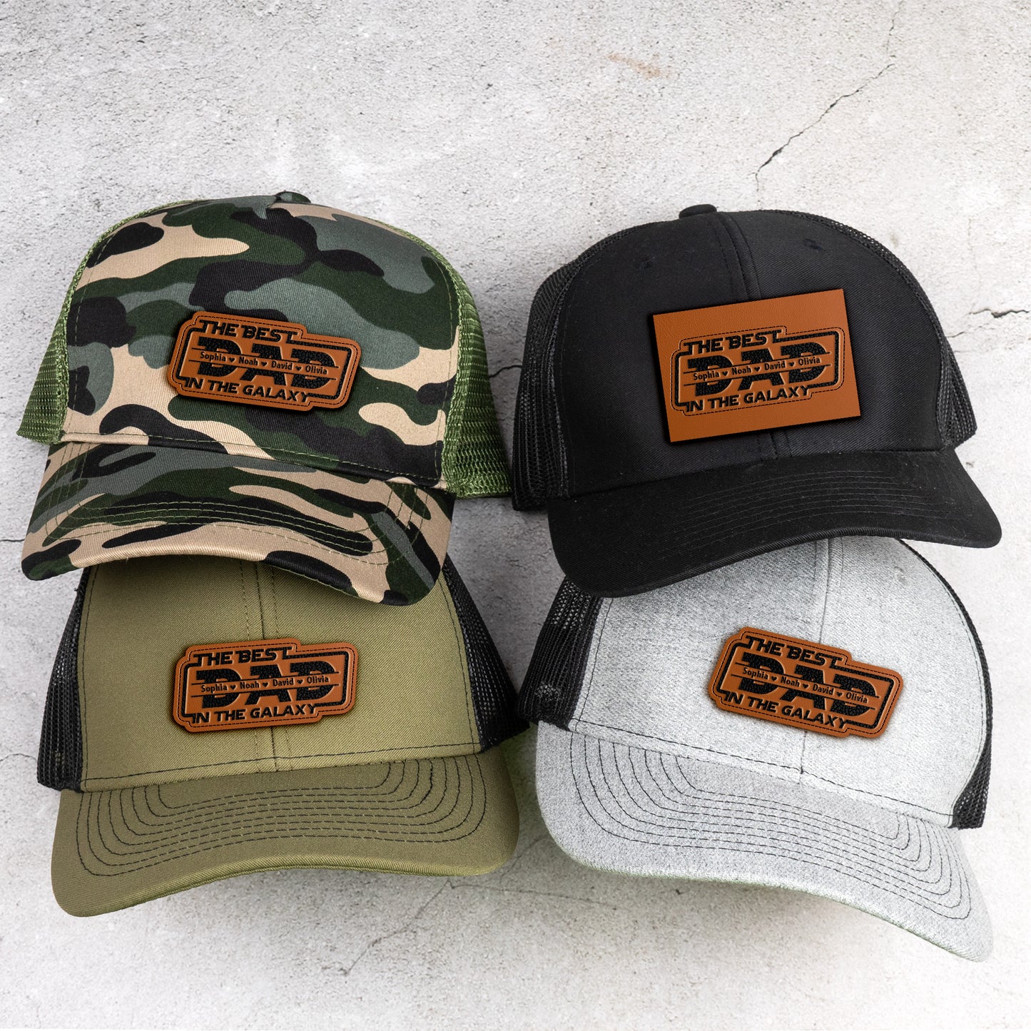 The-Best-Dad-In-The-Galaxy-Personalized-Cap-2