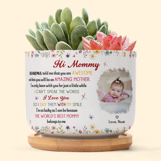 The-Best-Mommy-Belongs-To-Me-First-Mom-New-Mom-Gift-Personalized-Ceramic-Plant-Pot-1